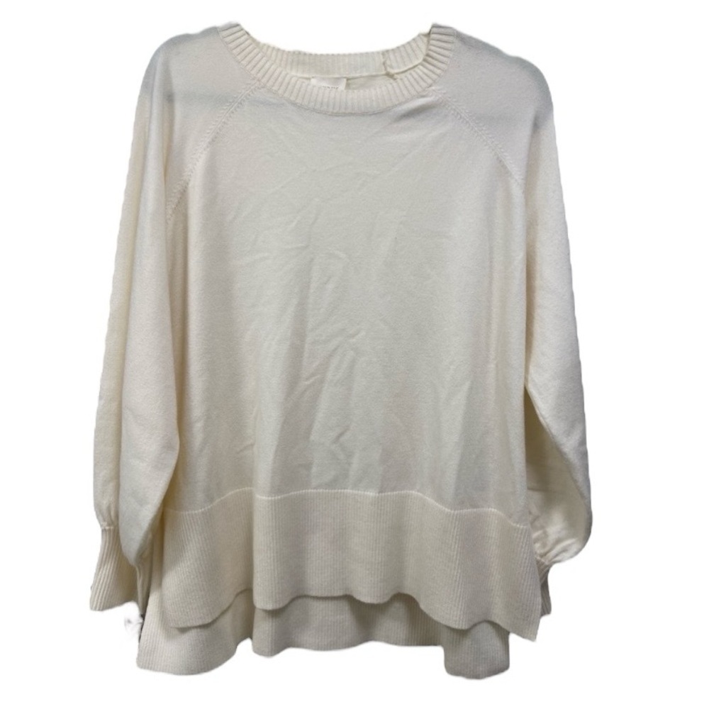 Cyrus nwt ivory long sleeve women’s sweater size large